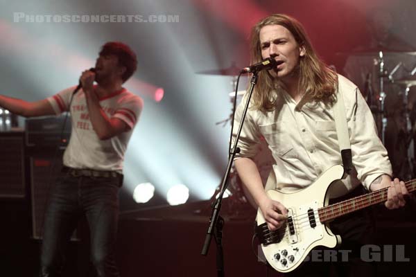 THE VACCINES - 2015-10-07 - PARIS - La Cigale - Justin Hayward-Young - Árni Árnason